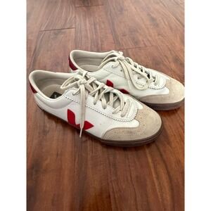 VEJA French Volley O.T. Leather Suede Canvas Sports Casual Shoes Womens SZ 10